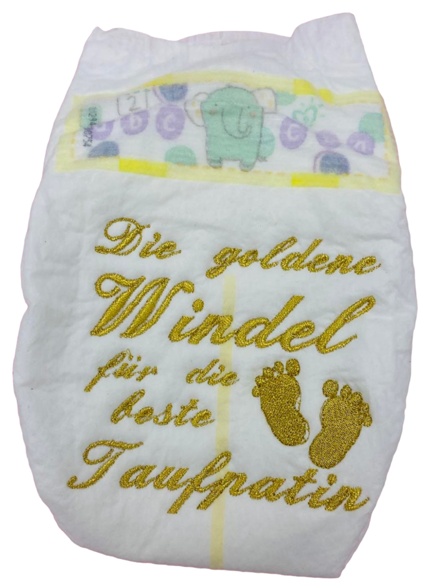 Die goldene Windel für die beste Taufpatin Die goldene Windel für die beste Taufpatin