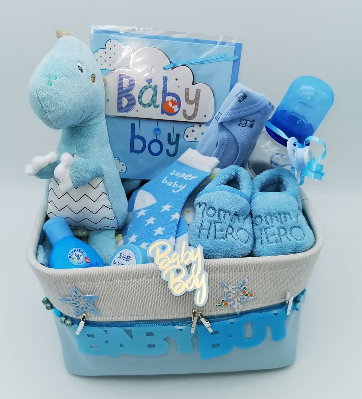 79870780 Babyboy Geschenkkorb XL