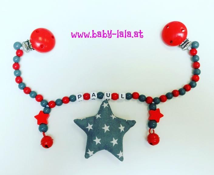 IMG_20160816_093255 Kinderwagenette mit 2 Motiven, 2 Glöckchen und Besticktem Stoffstern