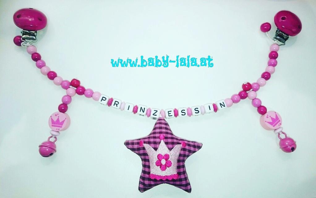 IMG_20151224_230447 Kinderwagenkette mit 2 Motiven 2 Glöckchen und besticktem Stoffstern